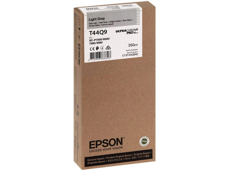 Epson Ink/Sg Lg Blk T44Q940 UltrC PRO 12 350ml - Tintenpatrone Sehr helles Schwarz
