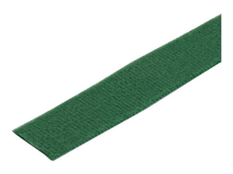 StarTech.com 25ft. Hook and Loop Roll - Green - Cable Management - hook & loop fastener