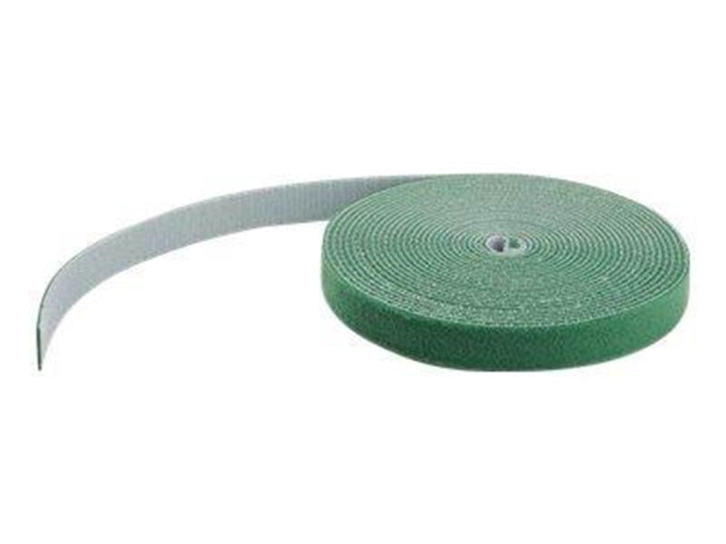 StarTech.com 25ft. Hook and Loop Roll - Green - Cable Management - hook & loop fastener
