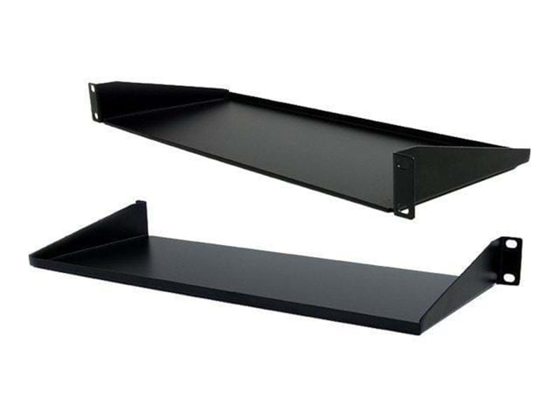 StarTech.com 19" 1U Universal Fixed Server Rack Gehäuse Regal - Regal für Rack