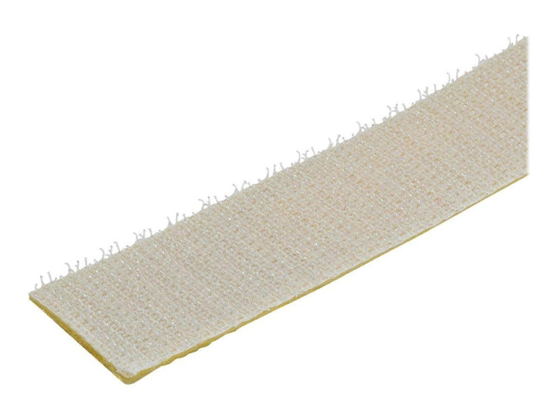 StarTech.com 50ft. Hook and Loop Roll - Yellow - Cable Management - hook & loop fastener