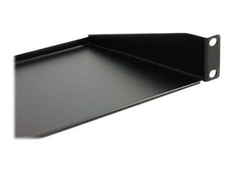 StarTech.com 19" 1U Universal Fixed Server Rack Gehäuse Regal - Regal für Rack