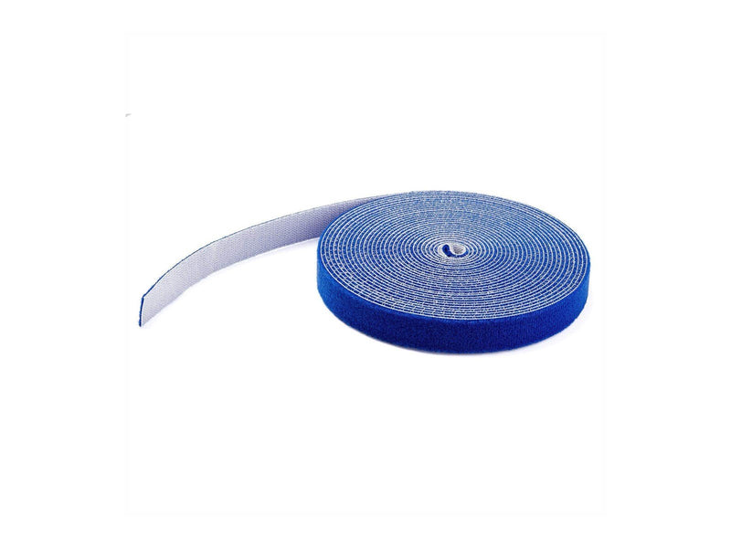 StarTech.com 50ft. Hook and Loop Roll - Blue - Cable Management - hook & loop fastener