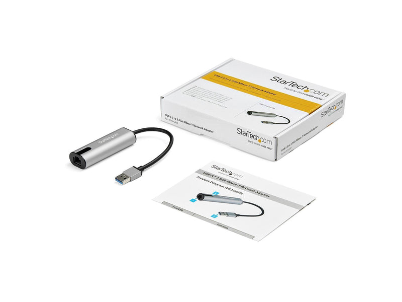 StarTech.com USB 3.0 Type-A to 2.5 Gigabit Ethernet Adapter with 2.5GBASE-T - network adapter