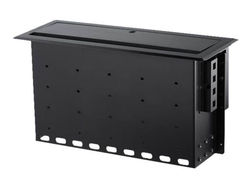 StarTech.com Dual-Module Conference Table Connectivity Box-Customizable - mounting plate