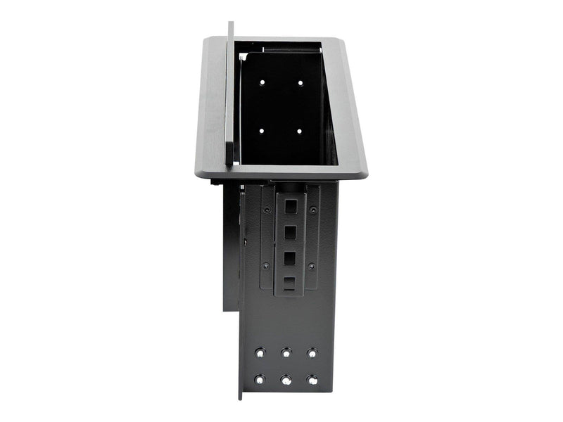 StarTech.com Dual-Module Conference Table Connectivity Box-Customizable - mounting plate