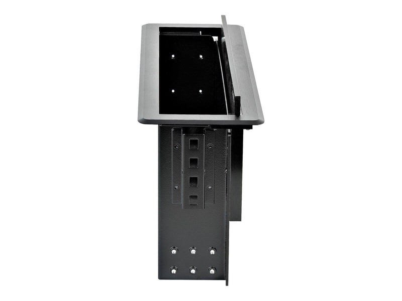 StarTech.com Dual-Module Conference Table Connectivity Box-Customizable - mounting plate