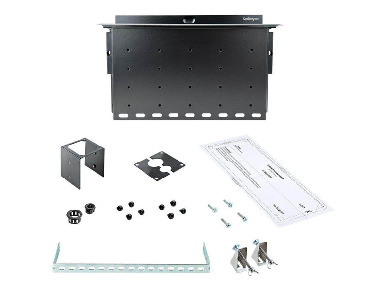 StarTech.com Dual-Module Conference Table Connectivity Box-Customizable - mounting plate