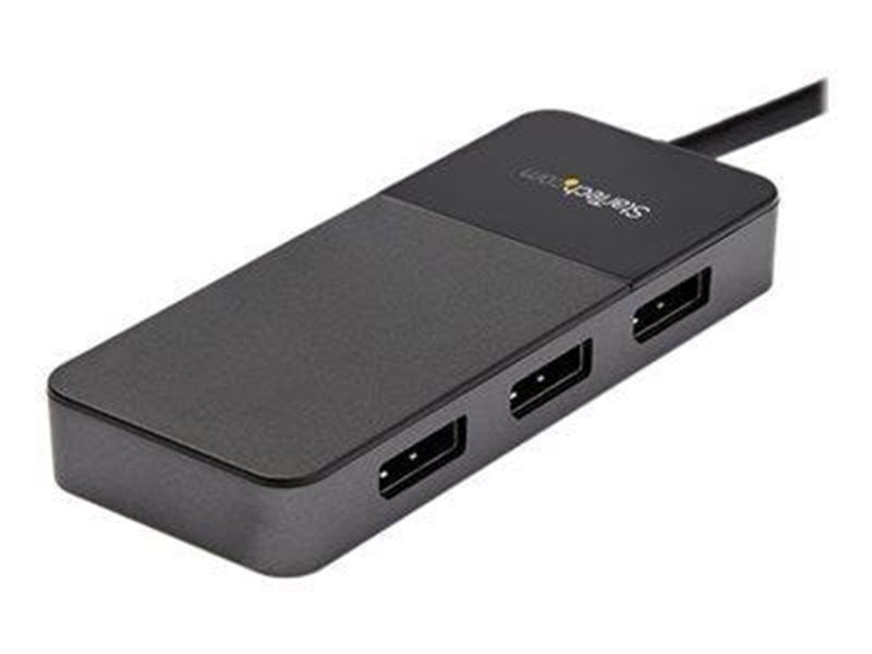 StarTech.com Hub Concentrador MST DisplayPort 1.4 de 3 Puertos 4 K - Divisor Splitter - Compatible con Windows - HDR - EDID (MST