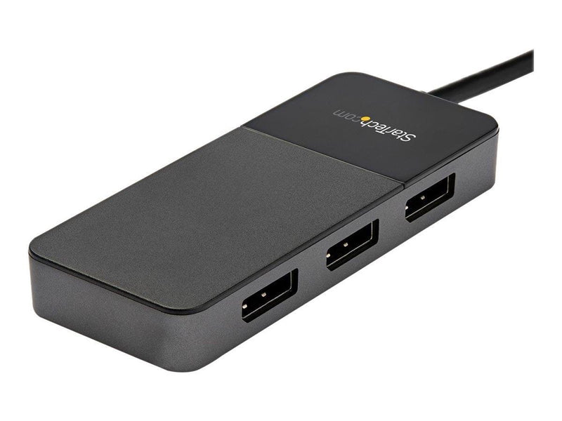 StarTech.com Hub Concentrador MST DisplayPort 1.4 de 3 Puertos 4 K - Divisor Splitter - Compatible con Windows - HDR - EDID (MST