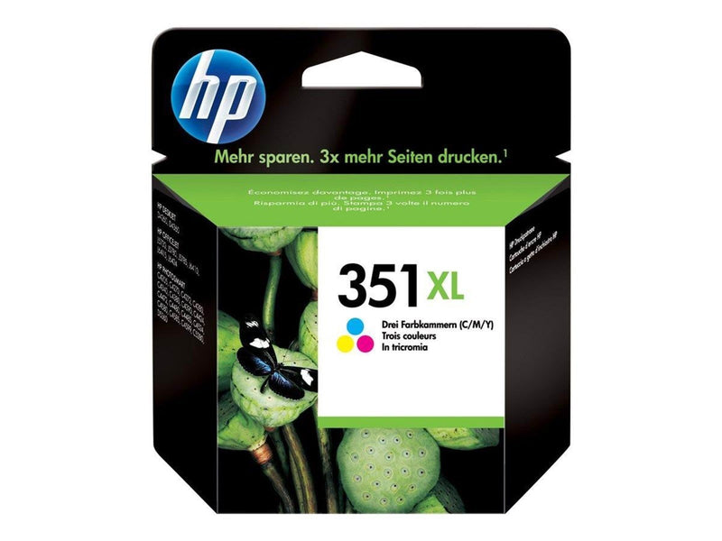 HP 351XL / CB338EE High Capacity Color Ink - Tintenpatrone Farbe ( Cyan, Magenta, Gelb)