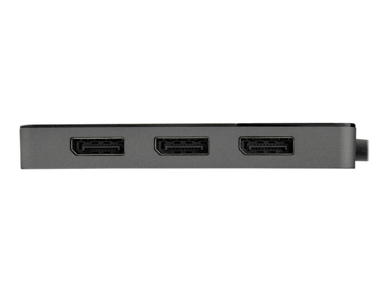 StarTech.com Hub Concentrador MST DisplayPort 1.4 de 3 Puertos 4 K - Divisor Splitter - Compatible con Windows - HDR - EDID (MST