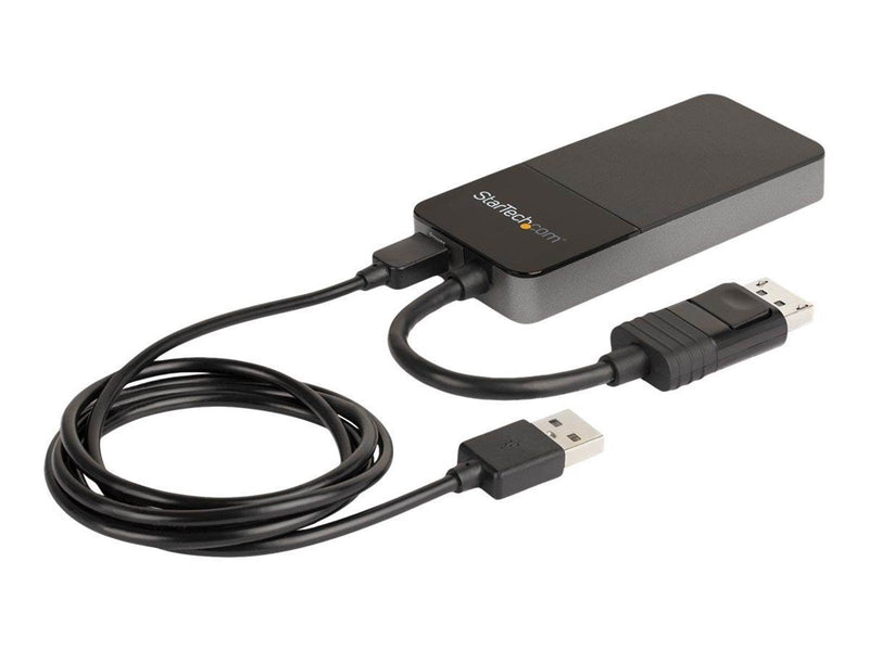 StarTech.com Hub Concentrador MST DisplayPort 1.4 de 3 Puertos 4 K - Divisor Splitter - Compatible con Windows - HDR - EDID (MST