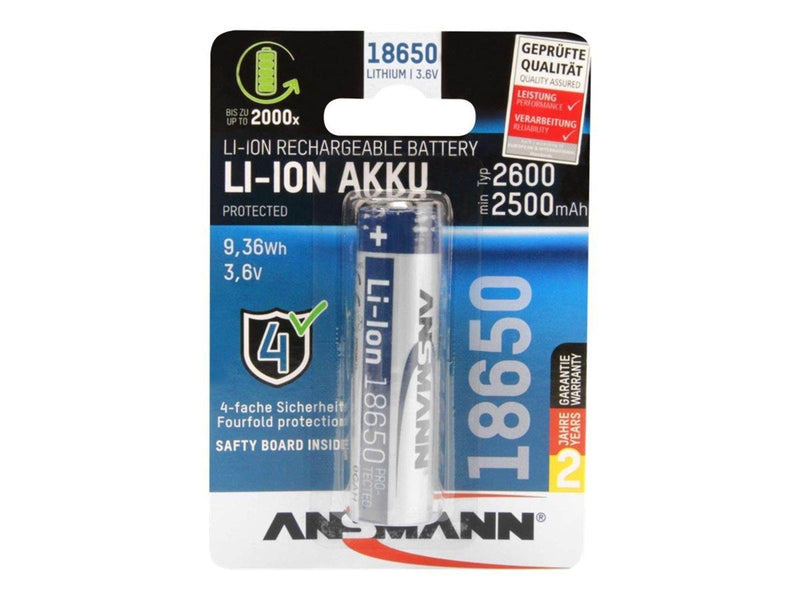 ANSMANN Ans  Li-Ion Akku 18650