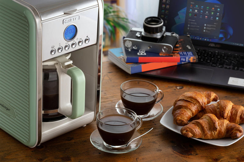 Ariete Vintage Filter-Kaffeemaschine - 1,5l - grün