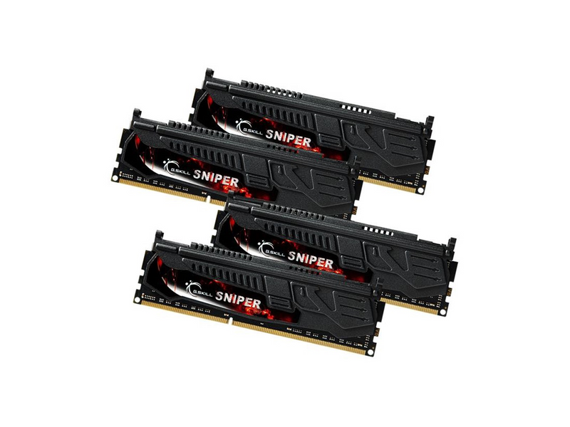G.Skill SNIPER DDR3-2133 CL10 QC - 32GB