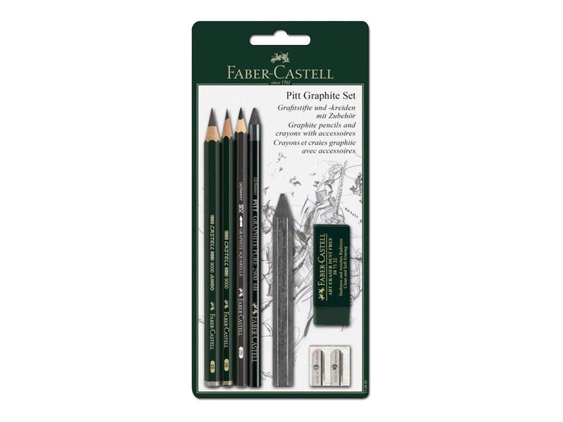 Faber Castell Faber-Castell Pitt Graphite set - crayon and pencil set - 5 pieces