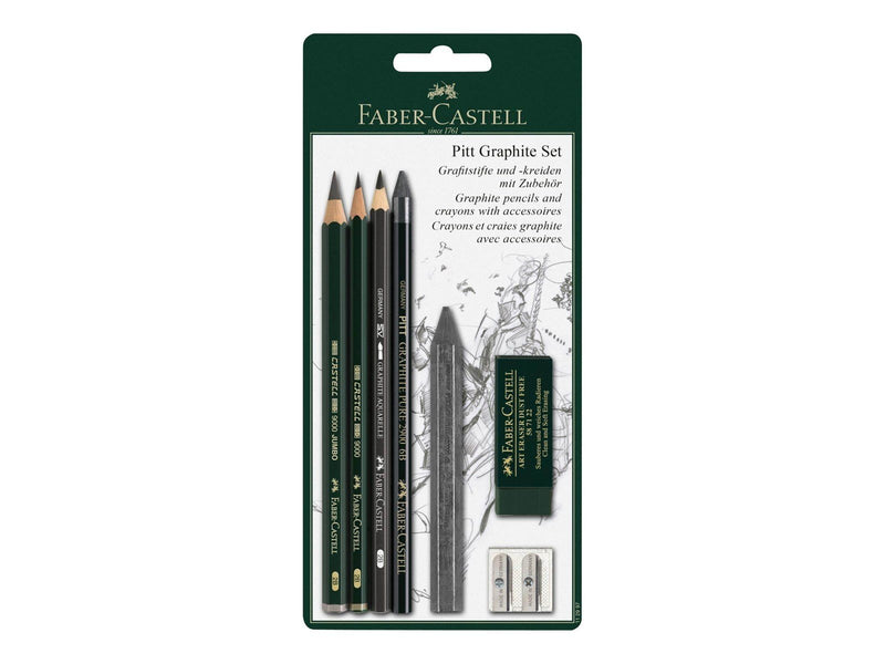 Faber Castell Faber-Castell Pitt Graphite set - crayon and pencil set - 5 pieces