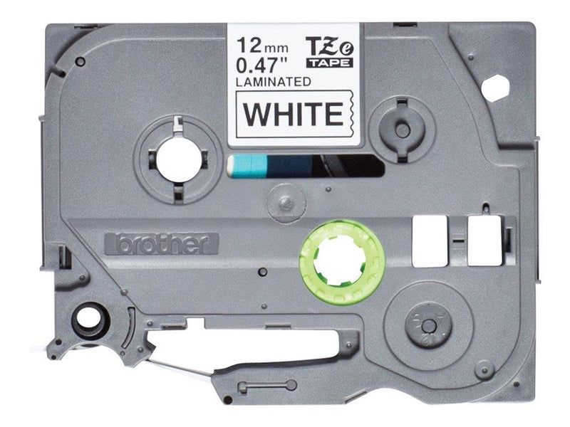 Brother TZe-231S 12mm Black on White Tape 4m
