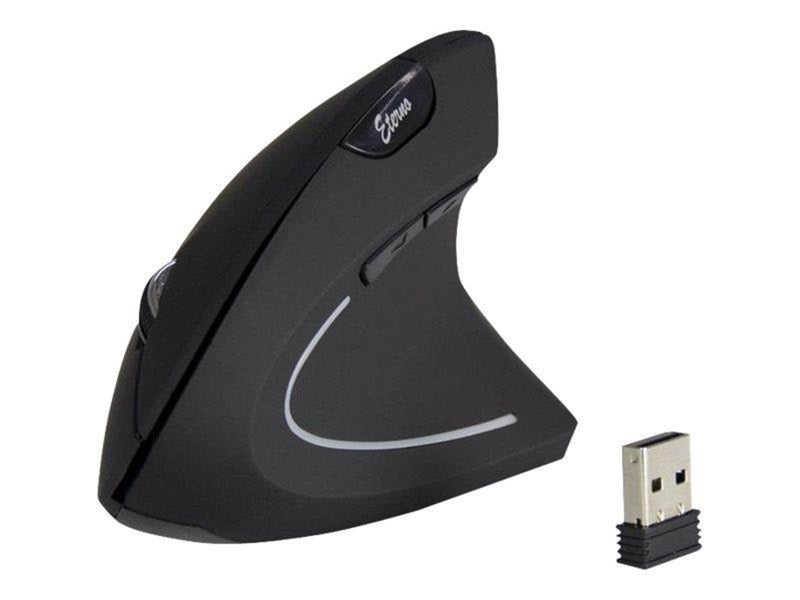 Inter-Tech Eterno KM-206R - Vertical mouse (Schwarz)