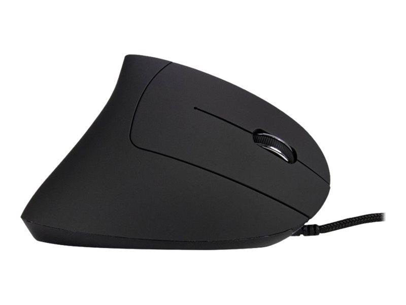 Inter-Tech Eterno KM-206WR - Vertical mouse (Schwarz)