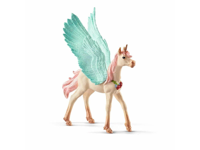 Schleich Decorated Unicorn Pegasus Foal