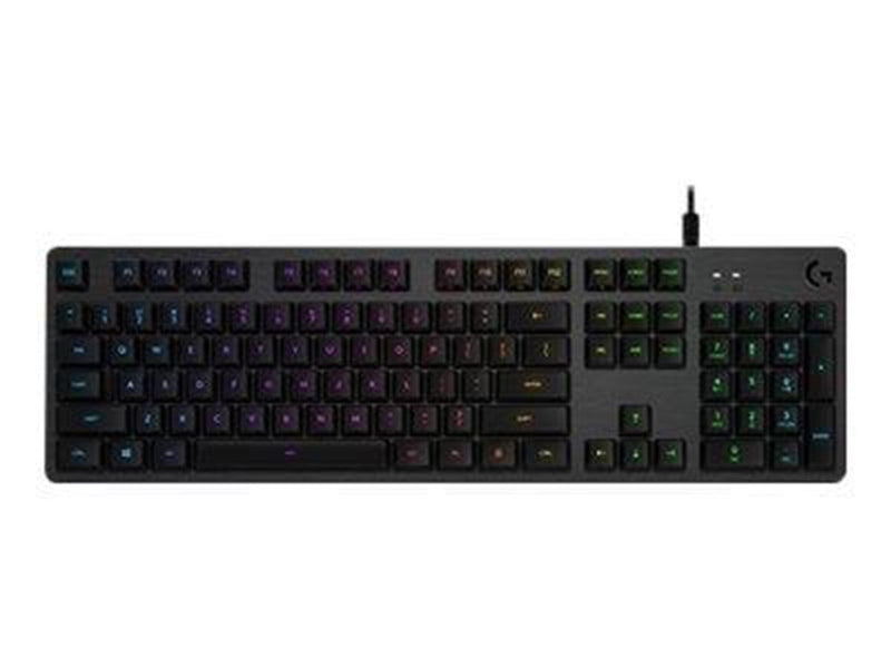 Logitech G512 Carbon GX Brown - US - Gaming Tastaturen - Universal - Schwarz