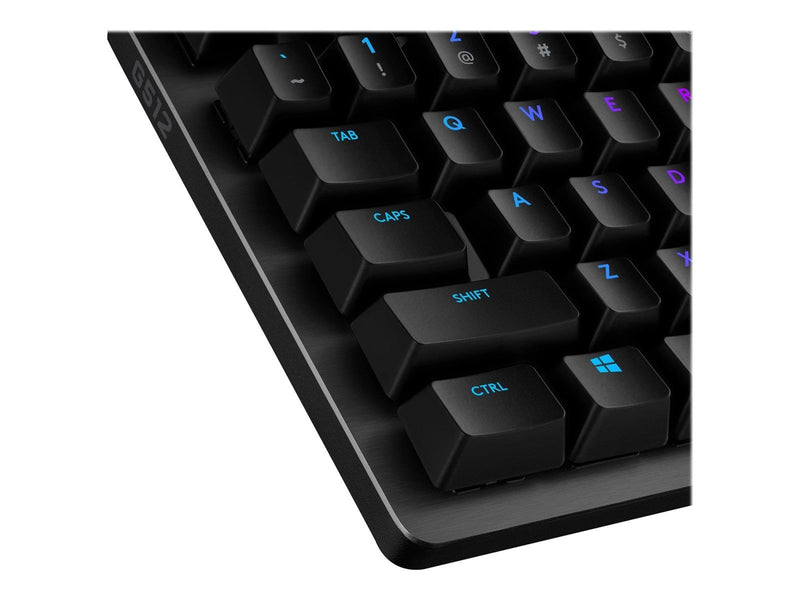 Logitech G512 Carbon GX Brown - US - Gaming Tastaturen - Universal - Schwarz