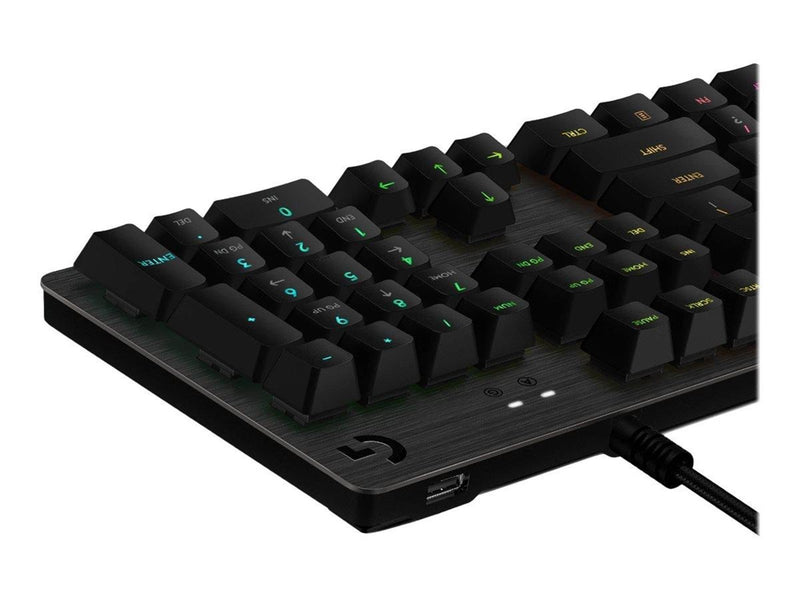 Logitech G512 Carbon GX Brown - US - Gaming Tastaturen - Universal - Schwarz