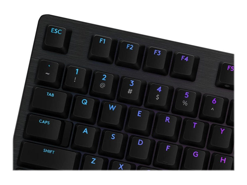 Logitech G512 Carbon GX Brown - US - Gaming Tastaturen - Universal - Schwarz