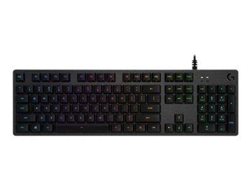 Logitech G512 Carbon GX Red - US - Gaming Tastaturen - Universal - Schwarz