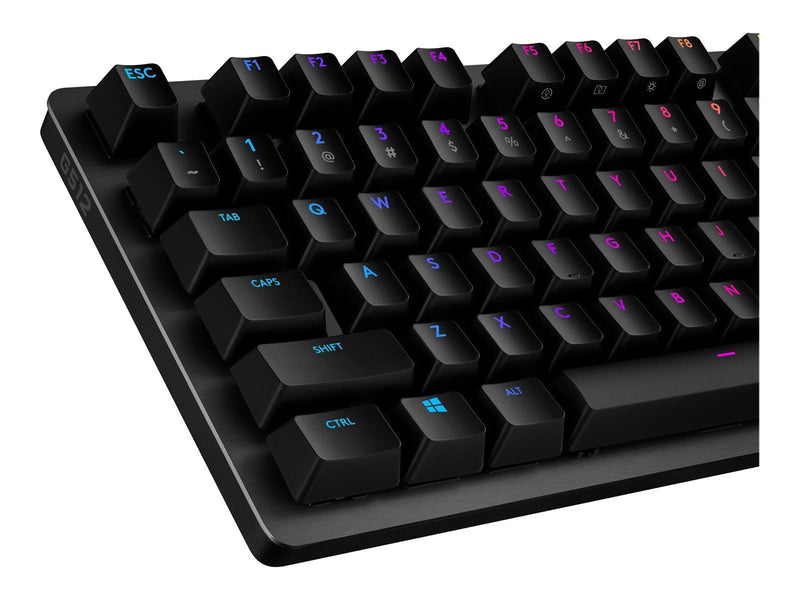 Logitech G512 Carbon GX Red - US - Gaming Tastaturen - Universal - Schwarz