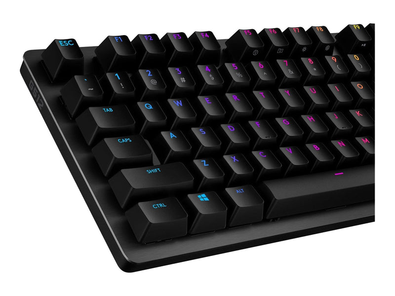 Logitech G512 Carbon GX Brown - ND - Gaming Tastaturen - Nordisch - Schwarz