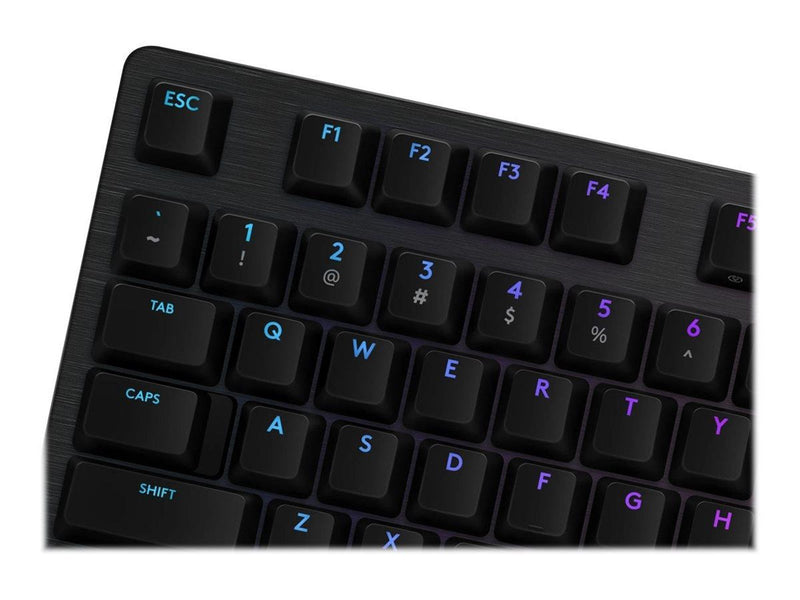 Logitech G512 Carbon GX Red - ND - Gaming Tastaturen - Nordisch - Schwarz