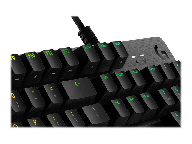 Logitech G512 Carbon GX Red - ND - Gaming Tastaturen - Nordisch - Schwarz