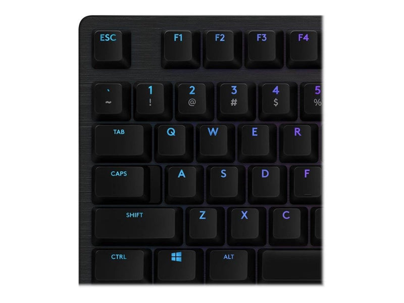 Logitech G512 Carbon GX Red - ND - Gaming Tastaturen - Nordisch - Schwarz