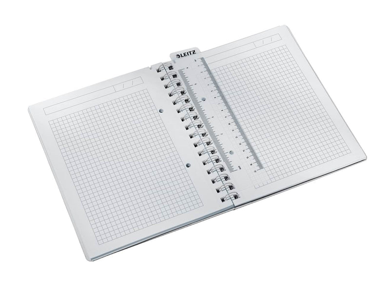 Leitz WOW Collegeblock A5 kariert, spiralgebunden mit PP-Einband