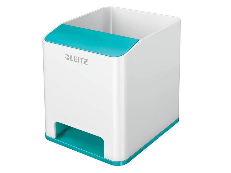 Leitz  WOW Sound Stifteköcher Duo Colour Eisblau