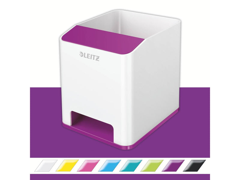 Leitz  WOW Sound Stifteköcher Duo Colour Violett