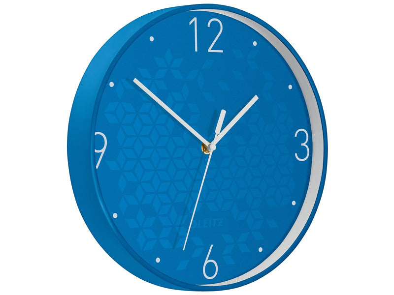 Leitz  WOW Wanduhr Blau