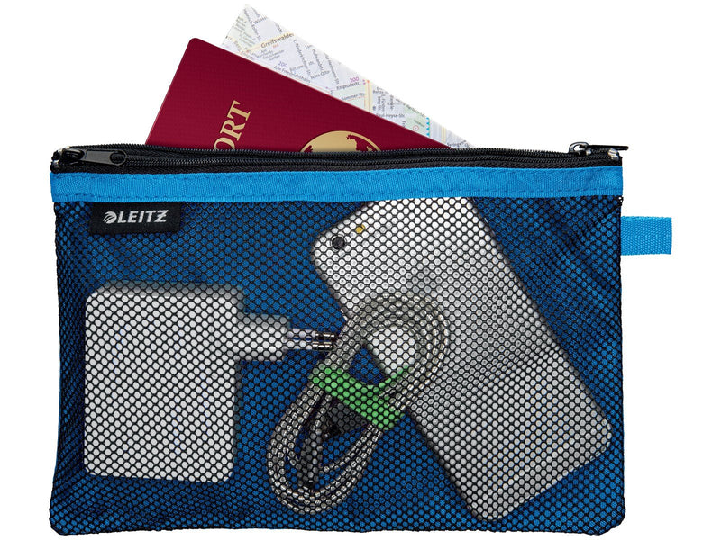Leitz  WOW Traveller Zip-Beutel L Blau