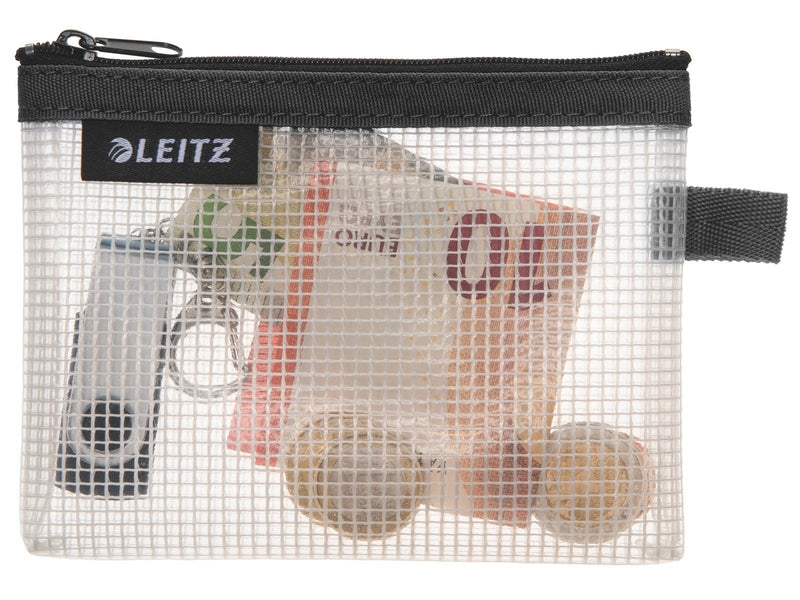 Leitz  WOW Traveller Zip-Beutel wasserabweisend S Schwarz