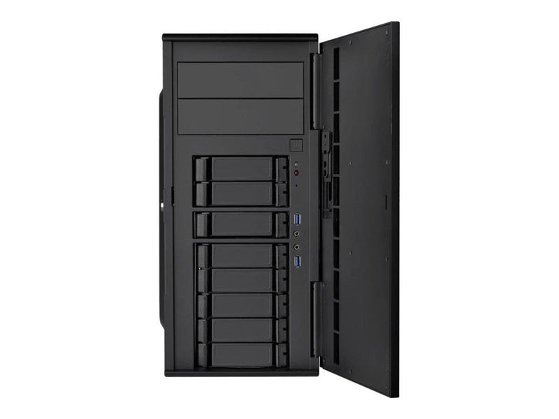 SilverStone Case Storage CS380 V2 - Gehäuse - Tower - Schwarz