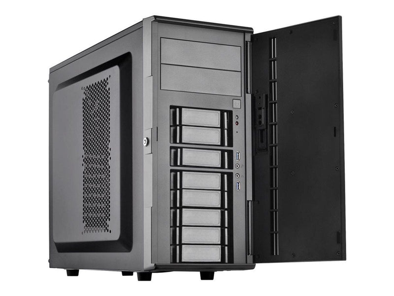 SilverStone Case Storage CS380 V2 - Gehäuse - Tower - Schwarz