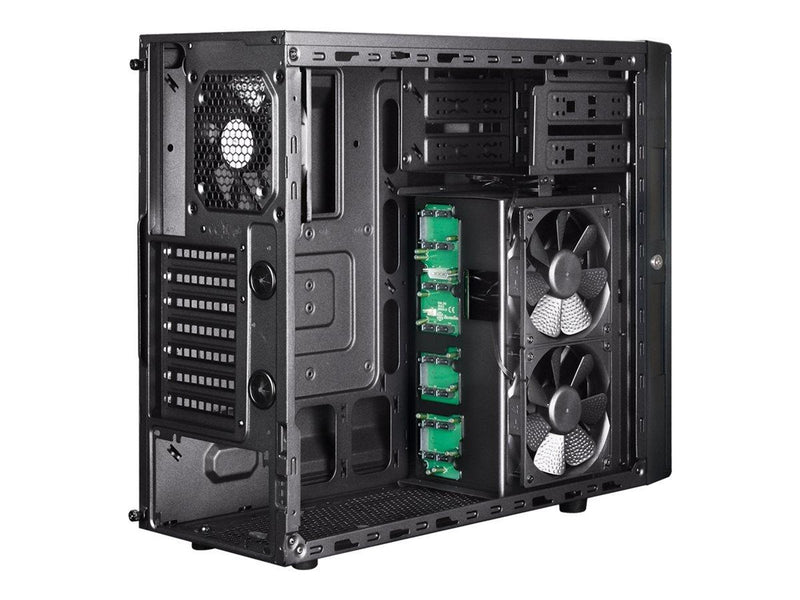 SilverStone Case Storage CS380 V2 - Gehäuse - Tower - Schwarz