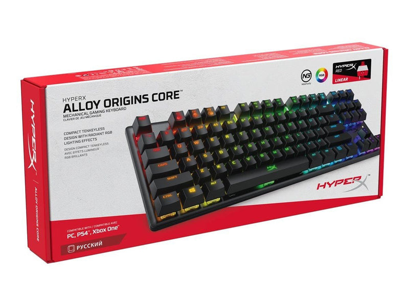 HyperX Alloy Origins Core - US - Gaming Tastaturen - ohne Numpad - Englisch - US - Schwarz