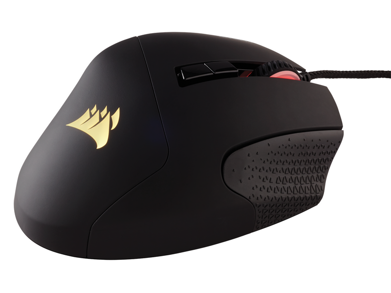Corsair SCIMITAR RGB ELITE MMO - Black - Gaming Maus (Schwarz mit RGB)