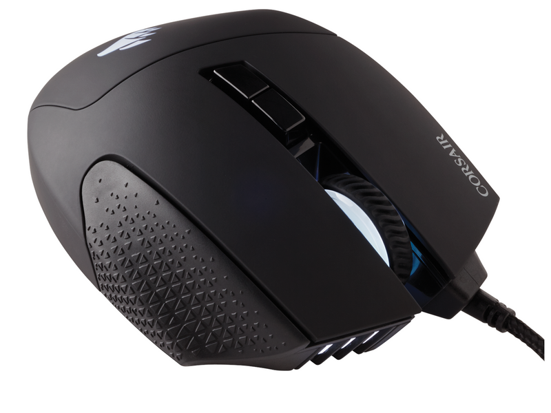 Corsair SCIMITAR RGB ELITE MMO - Black - Gaming Maus (Schwarz mit RGB)