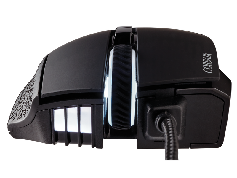Corsair SCIMITAR RGB ELITE MMO - Black - Gaming Maus (Schwarz mit RGB)