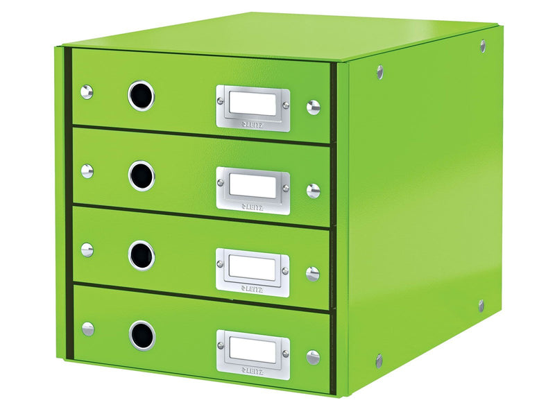 Leitz  Click & Store WOW Schubladenset (4 Schubladen) Grün